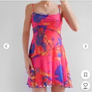 Urban Outfitters Multi color Mini Dress